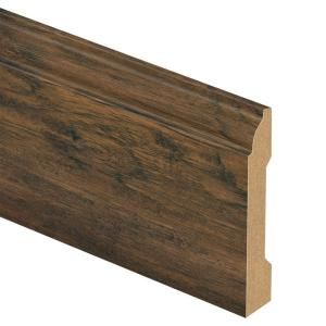 Zamma Saratoga Hickory 9/16 in. Thick x 3 1/4 in. Wide x 94 in. Length Laminate Wall Base Molding 013041608