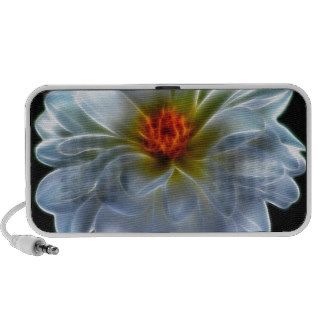 Artistic Dahlia flower Laptop Speaker