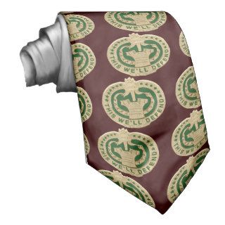 Army Drill Sergeant ID Badge Tie