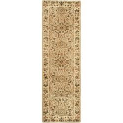 Handmade Persian Legend Ivory Wool Rug (2'6 x 8') Safavieh Runner Rugs