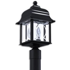 Newport Coastal Spyglass Post Top Outdoor Light Black 7972 17B