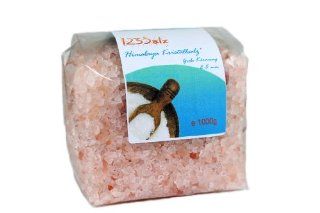 123Salz   Himalaya*Kristallsalz grob 2 5 mm   Vorratspackung 1000 g, für Salzmühlen, geprüfte Qualität Lebensmittel & Getränke