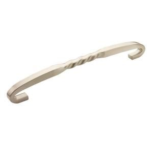 Amerock Inspirations 12 in. Satin Nickel Finish Rope Appliance Pull BP1787G10