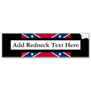Make your own Redneck Joke Bumper Sticker