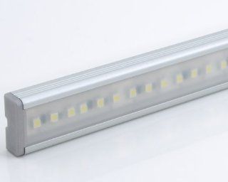 LED Leuchte extra hell Unterbau in Alu Profil 100cm mit integriertem Touch Dimmer, 141 OSRAM OS LEDs Neutralweiß, 4100K, 1200mA, 1156lm, 12V, 14,4W, inklusive Netzteil SLT30 Beleuchtung