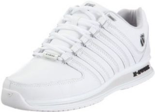 K Swiss Rinzler SP 02283 141 M, Herren Sneaker, Weiss (white/gull gray/silver), EU 46 (UK 11) Schuhe & Handtaschen