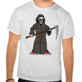 Grim Reaper in Sneakers T Shirts