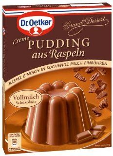 Dr. Oetker Grand Dessert Pudding Vollmilch, 8er Pack (8 x 127 g Packung) Lebensmittel & Getränke