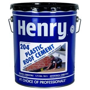 Henry 4.75 Gal. 204 Plastic Roof Cement HE204571