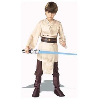 Kinder Kostüm LUKE SKYWALKER Star Wars, Kindergröße128   6 bis 8 Jahre Spielzeug