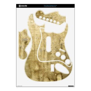 Old Parchment Rock Band Guitar Skin