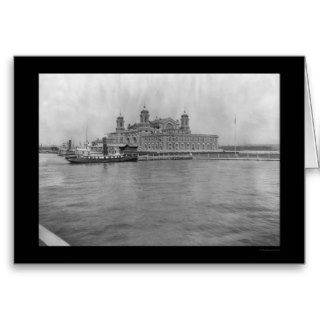 Ellis Island, NY 1913 Card