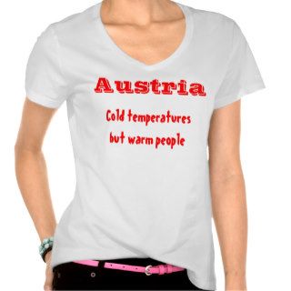 Austrian girls tee shirt