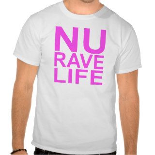 NU RAVE LIFE purple save the rave sexy girls guys Tee Shirts