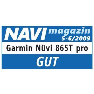 Garmin nüvi 865Tpro Navigationssystem Europa inklusive TMC PRO Empfänger, echter Sprachsteuerung, Spurassistent und Bluetooth Navigation & Car HiFi