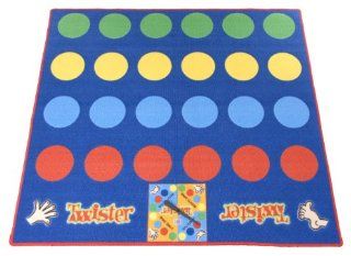 Original Spielteppich "Twister", Maße ca. 135 x 145 cm Sport & Freizeit