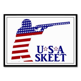 USA Mens Shooting Business Card