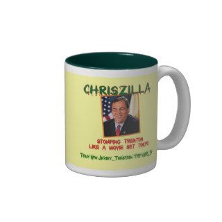 ChrisZILLA   Gov. Chris Christie Funny Mug