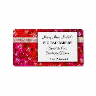 Create Your Own Candle Soap Bakery Jewelry Product Custom Address Label