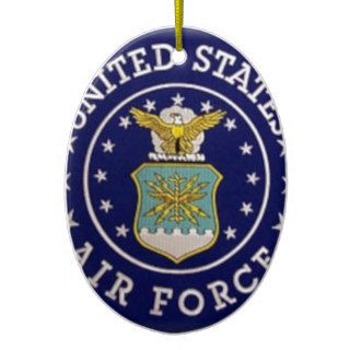 United States Air Force Emblem Christmas Ornament
