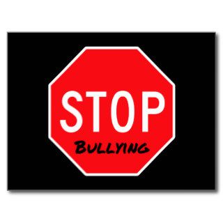 Stop Bullying Post Cards