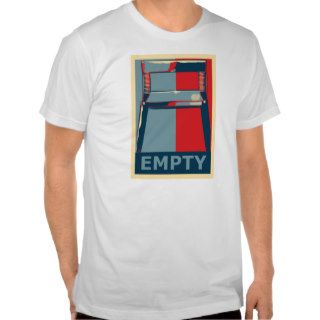Eastwooding Chair Invisible Obama Political Satire T shirts