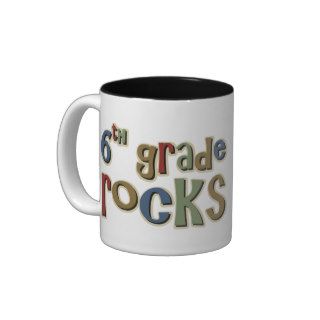 6th Grade Rocks Sixth Coffee Mug
