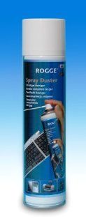 6 x ROGGE Spray Duster / Druckgas Reiniger 400ml Elektronik