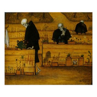 Hugo Simberg's Garden of Death Poster