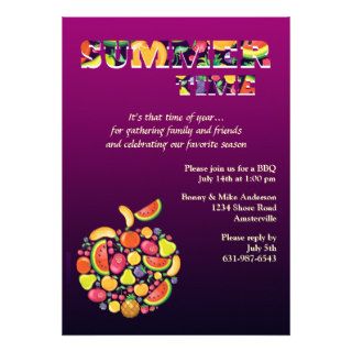 Summer Time Invitation