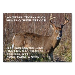 Hunting Hunter Wildlife 8 P Whitetail Buck Animal Business Cards