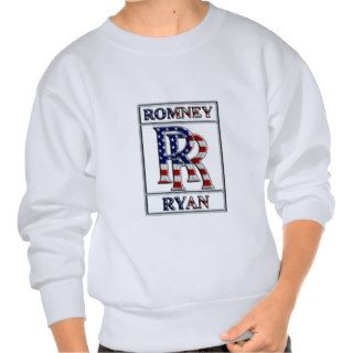 Romney Ryan RR 2012 Pullover Sweatshirts