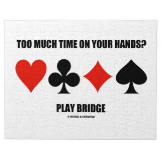 Too Much Time On Your Hands? Play Bridge Jigsaw Puzzles