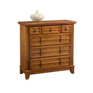 Home Styles Arts and Crafts Cottage Oak Chest 5180 41