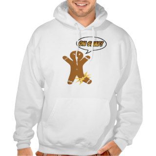 Oh Snap Funny Gingerbread Cookie Man Pullover