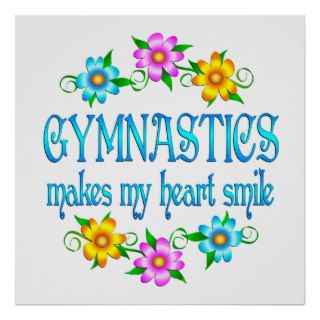 Gymnastics Smiles Print