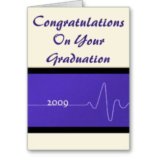 Nursing / Medical / Doctor Graduation Greeting Card