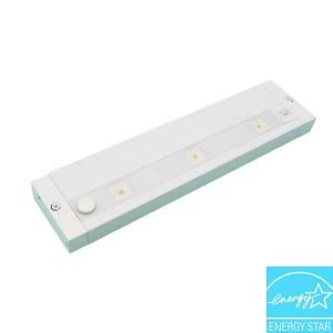Juno 12 in. LED White Dimmable, Linkable Under Cabinet Light ULL12 WH