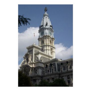 Philadelphia City Hall Poster