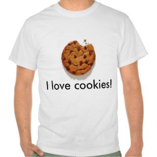 I love cookies shirts