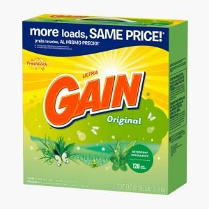 Gain 137 oz. Original Laundry Detergent Powder (120 Load) 003700084919