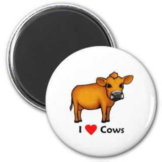 I love Cows Magnet