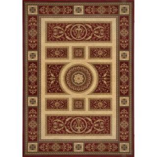 Home Dynamix Empire Red 9 ft. 2 in. x 12 ft. 5 in. Area Rug 10 ER8307 200