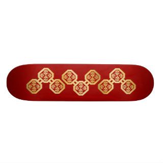 Emblem Gold skateboard