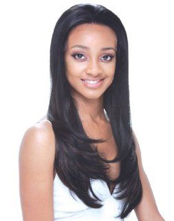 Janet Collection Front Lace Wig Christina Color 1B Health & Personal Care