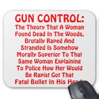 Gun Control A Woman Found Dead In The Woods Mouse Pads