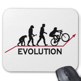 Mountain Bike Evolution Mousepads