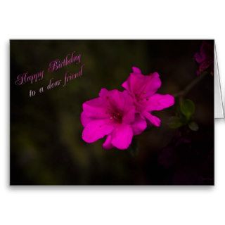 Ruffled Azalea Greeting Cards