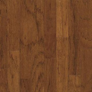 Bruce Hickory Falcon Brown Engineered Hardwood Flooring   5 in. x 7 in. Take Home Sample BR 665086