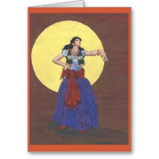 Gypsy Girl Card